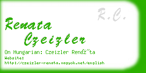 renata czeizler business card